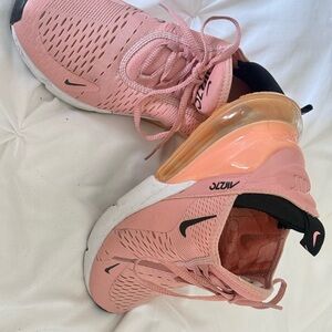 Nike Pink Athletic Slip-On Shoes with Breathable Knit